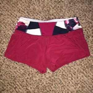 Lululemon speed shorts